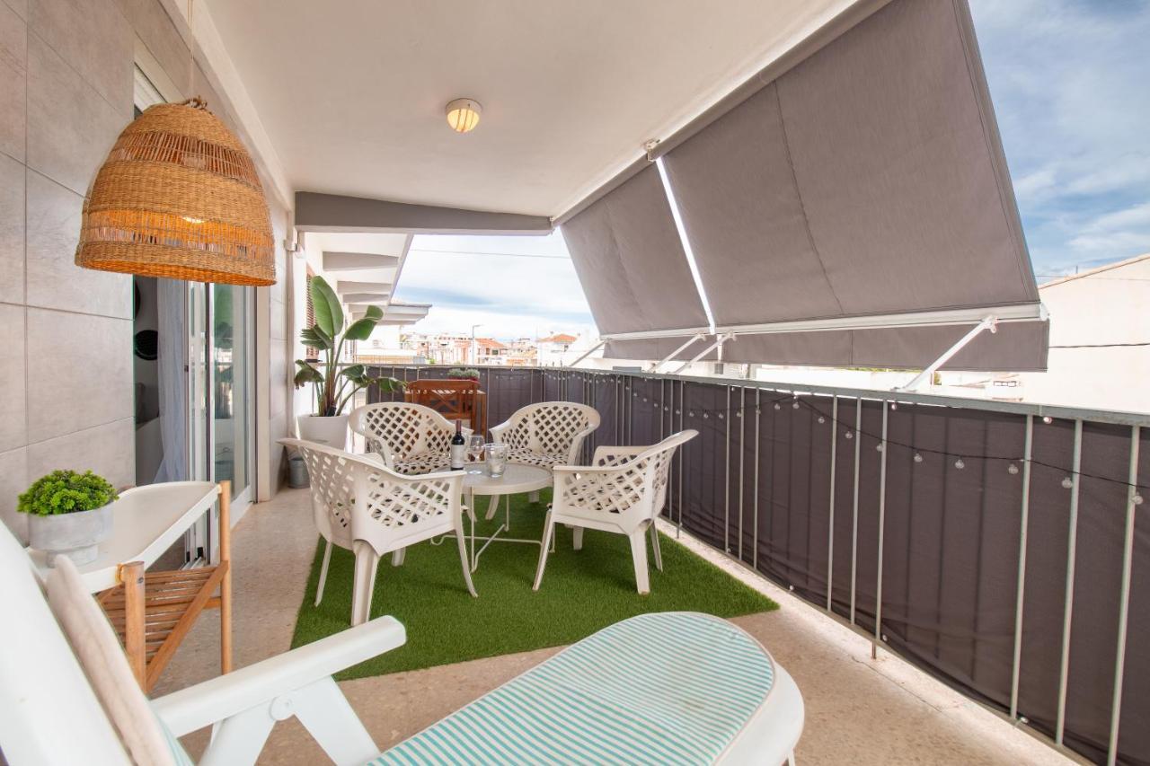 Super Apartamento A Un Paso Del Mar Oliva Eksteriør bilde