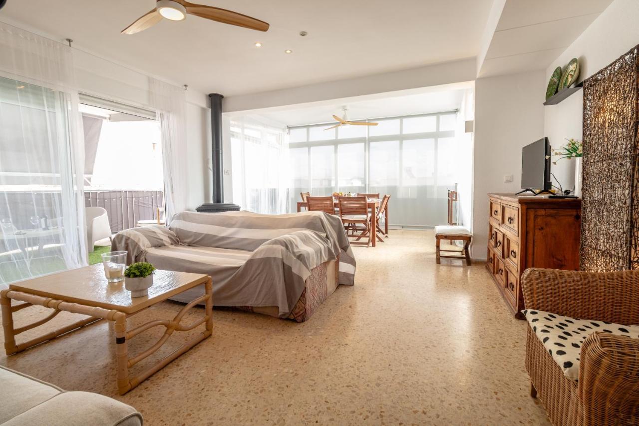 Super Apartamento A Un Paso Del Mar Oliva Eksteriør bilde
