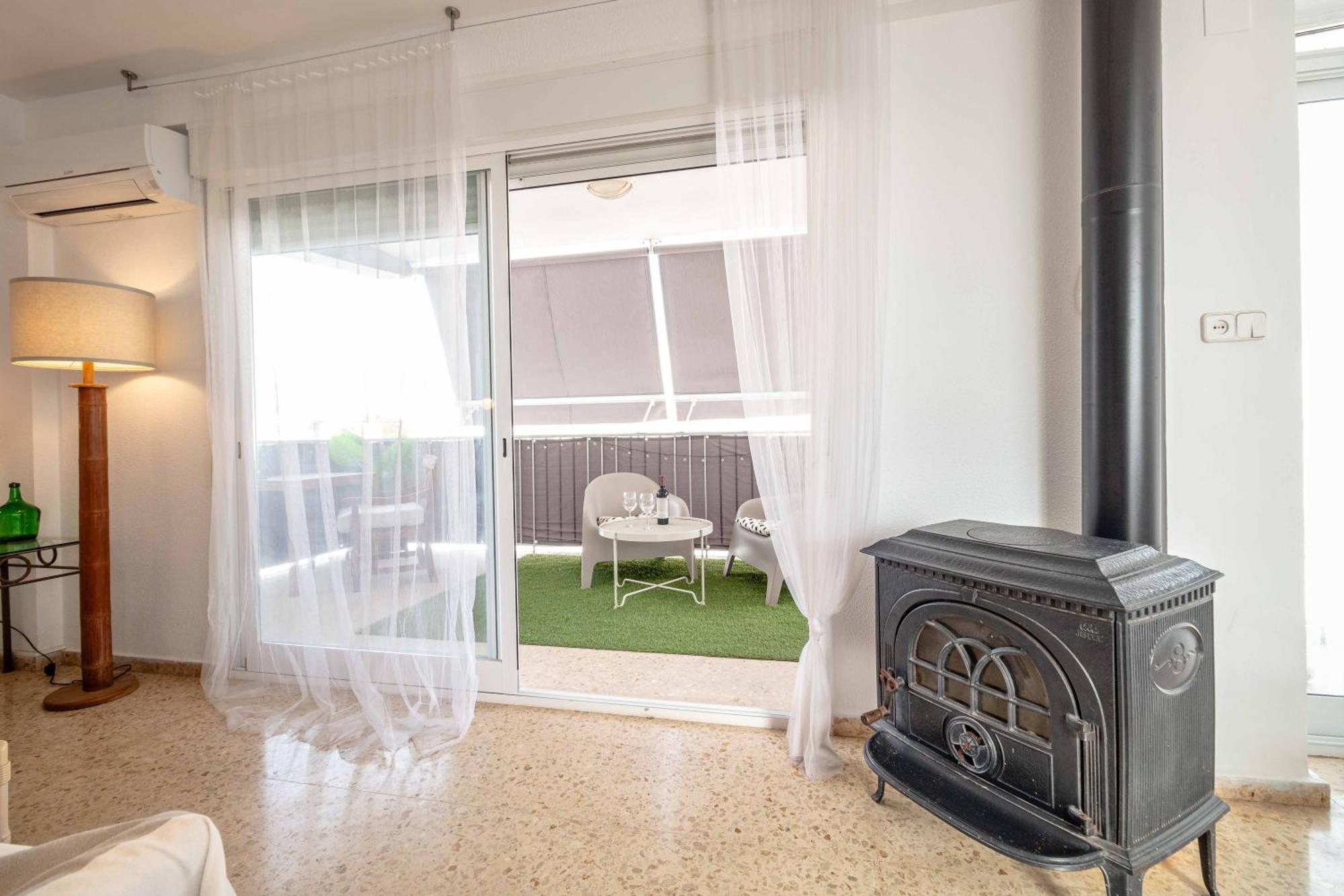 Super Apartamento A Un Paso Del Mar Oliva Eksteriør bilde